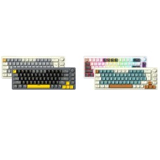 Zifriend AG68 67 Keys Hot-Swappable Rainbow Bcaklit Gasket Structure Gaming Mechanical Keyboard